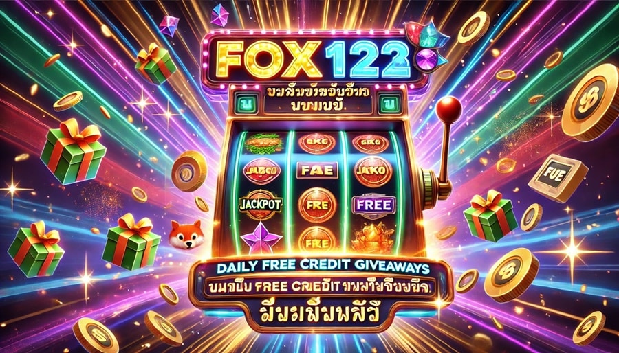 Fox123 แจกเครดิตฟรี: สัมผัสความสนุกทุกวัน