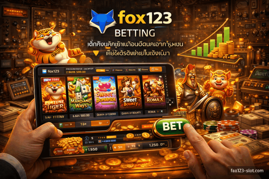 เครดิตฟรีจัดเต็มที่ fox123-slot เริ่มต้นความมันส์ได้โดยไม่ต้องลงทุน
