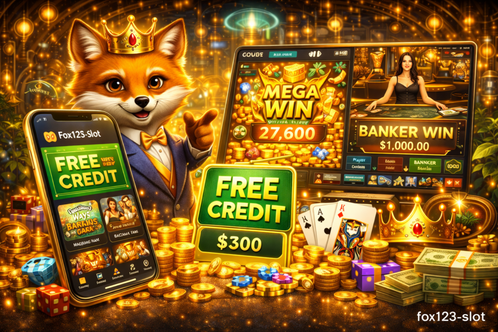 fox123-slot สล็อตบาคาร่า เครดิตฟรี พิชิตคาสิโนครบวงจร